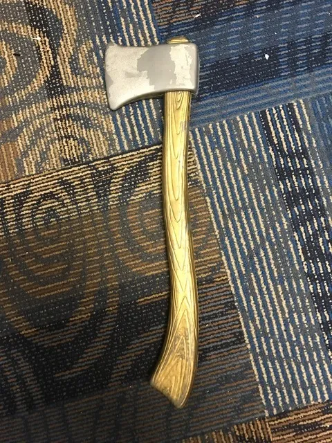 Silver and Gold Axe