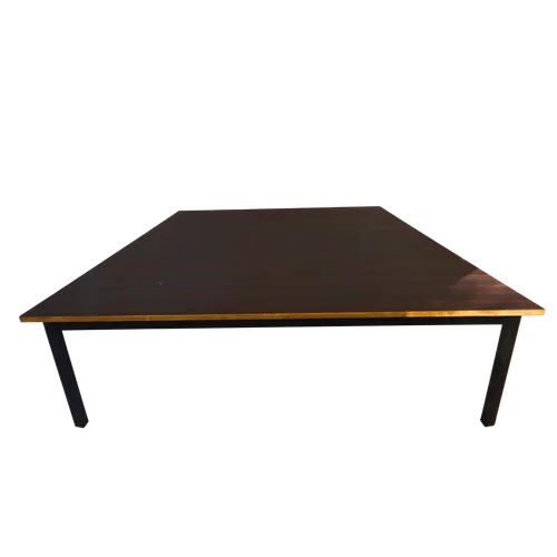 Table trapèze en formica