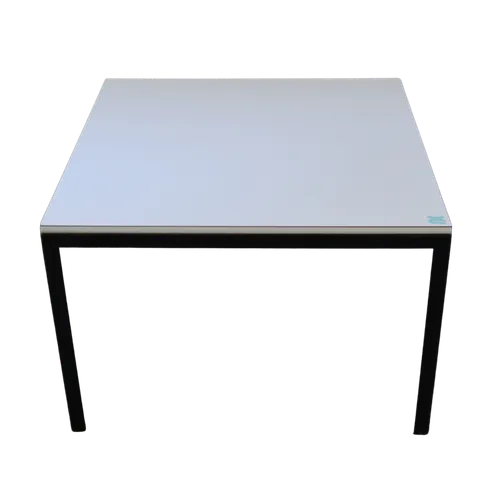 Table basse carrée blanche