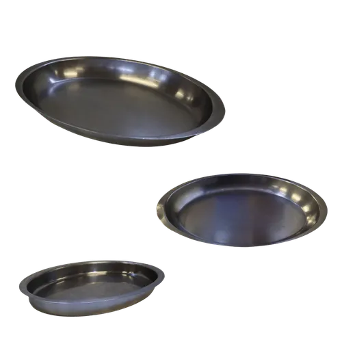 Plateau de service en chrome