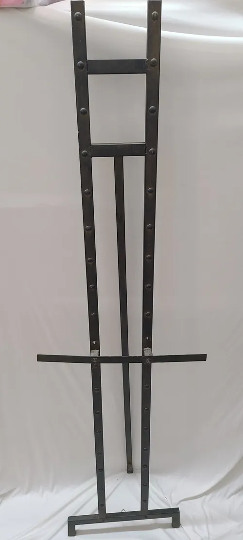 Large Brown Metal Easel