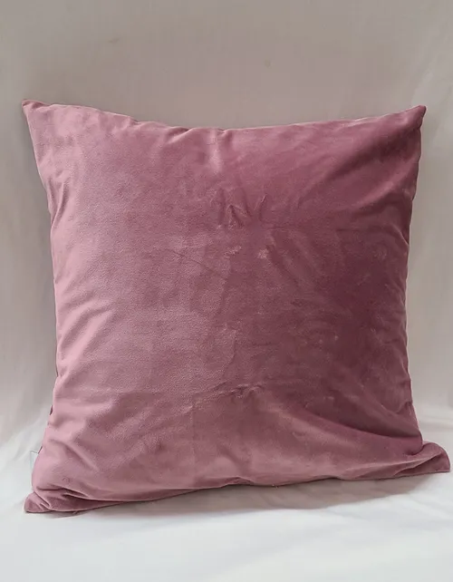 Mauve Velvet Pillow Cover