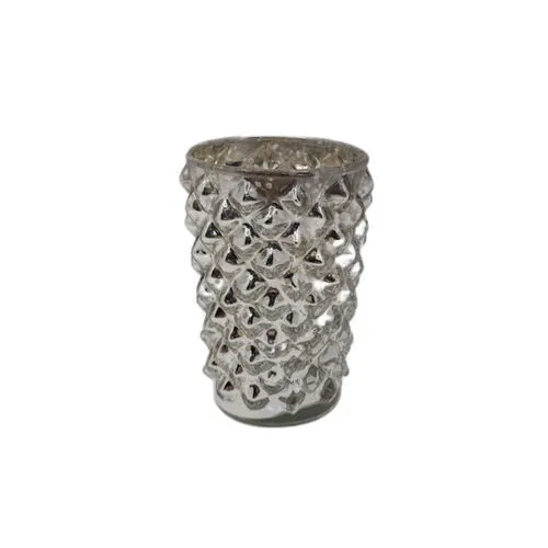 Tall Mercury Pineapple Votive