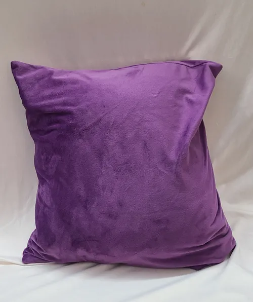 Purple Velvet Pillow Cover