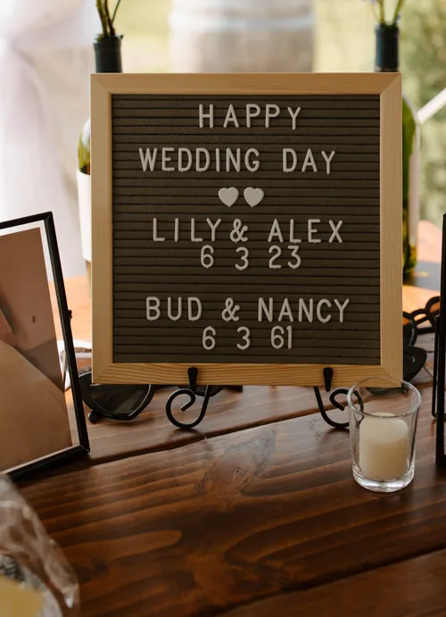 Gray Letter Board