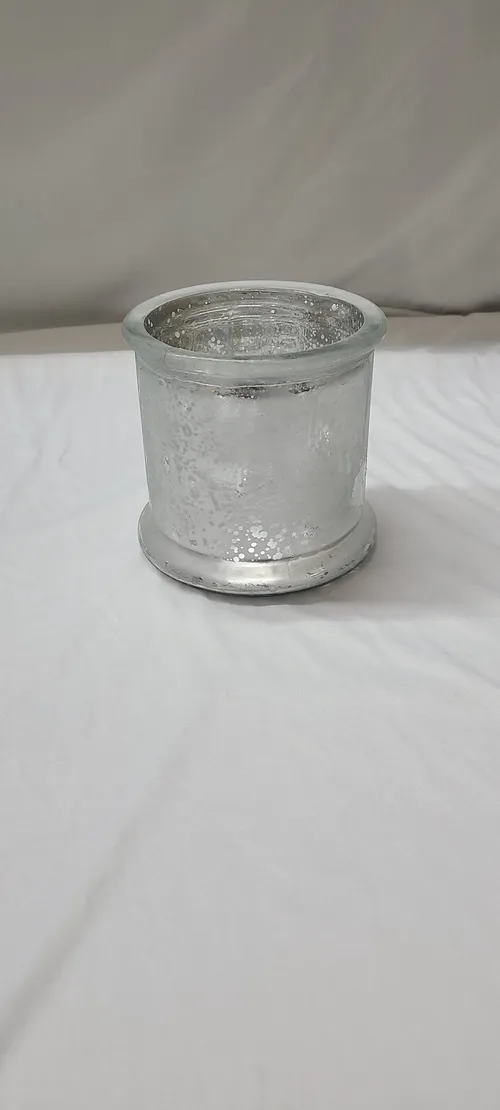 Frosted Silver Mercury Lantern