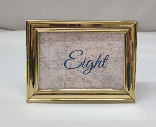 Shiny Raised Gold Frame 5