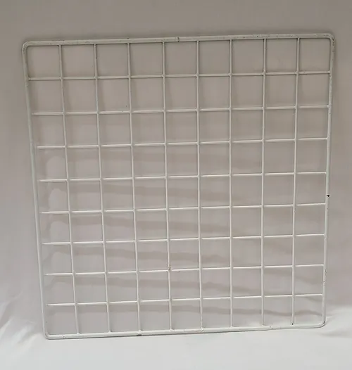 White Grid Panel