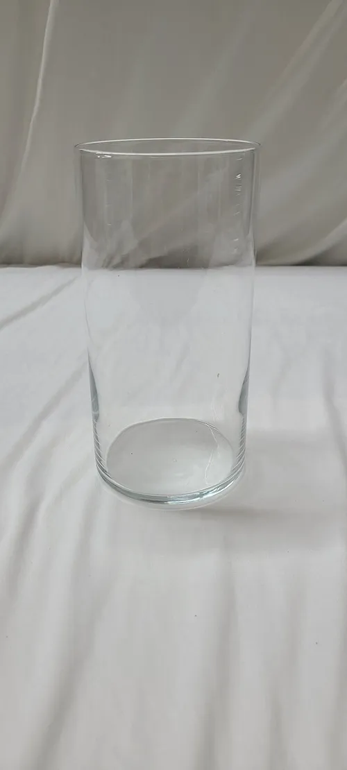 Wide Cylinder Floral Vases