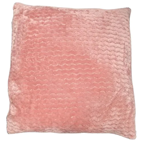 Coral Velour Pillow