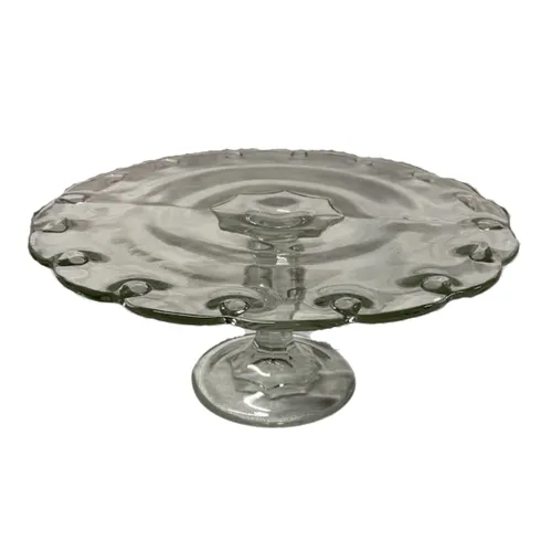 Clear Dots Dessert Stand