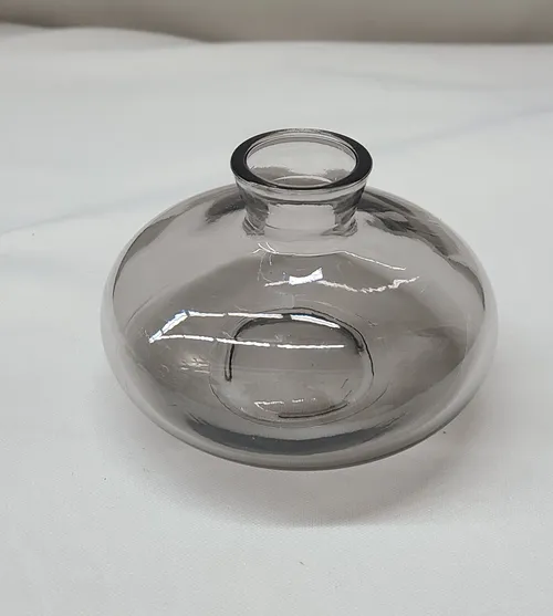 Gray Flat Bud Vases