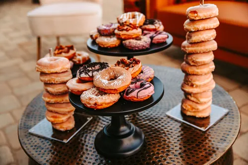 Short Bronze Coffee Table