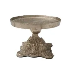 Gold Footed Duo Pillar Holder