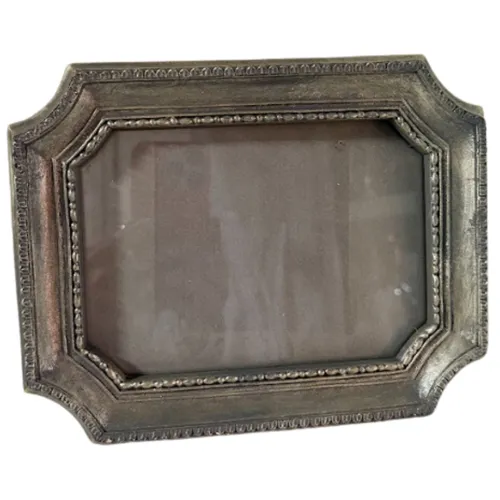 Detailed Matte Silver Frame 7