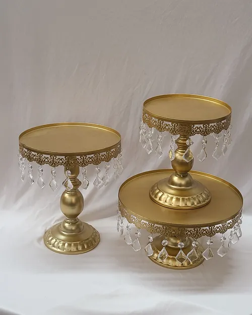 Gold & Jewel Cake Stands