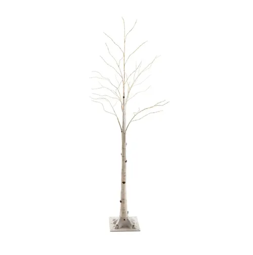 7 ft or 5.5ft Pre-lit Birch Twig Artificial Tree