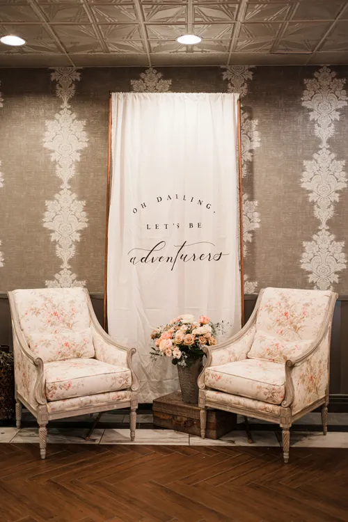 Oh Darling canvas Sign