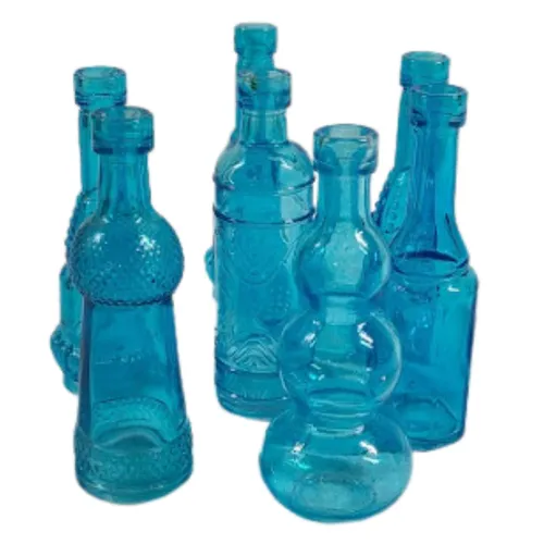 Blue Bud Vases