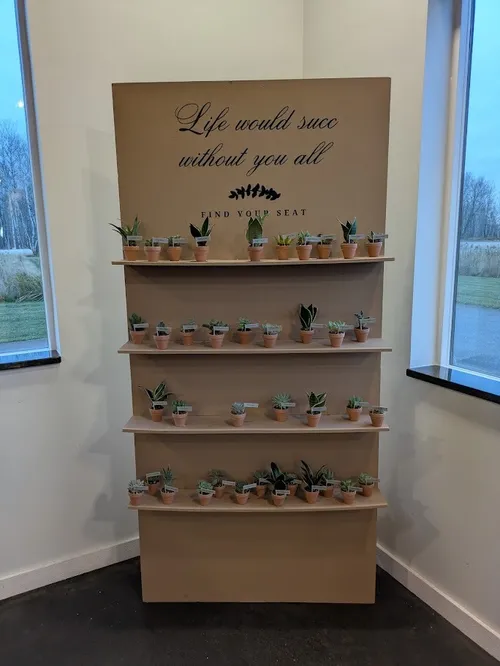 Wall with Interchangeable Shelves