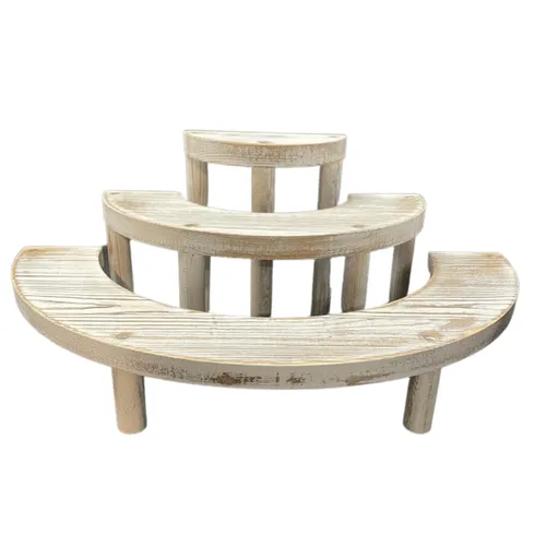 Rustic White Dessert Stand