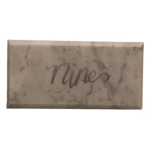 Marble & Silver Table Numbers