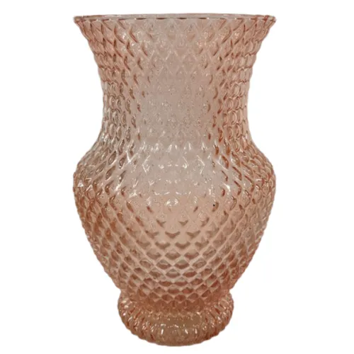 Pink Flared Vase
