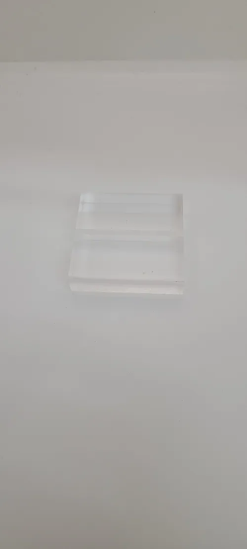 Square Acrylic Block Table Number Stand