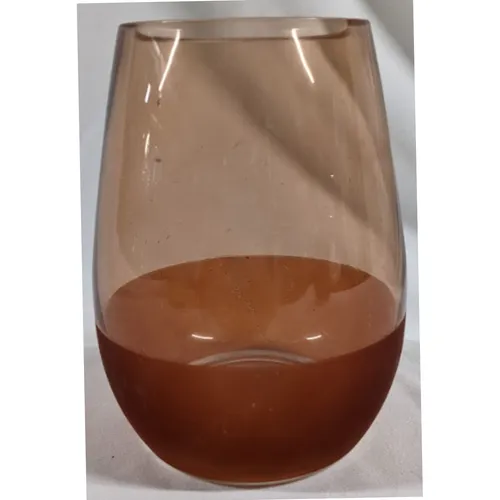 Light Amber Stripe Vase