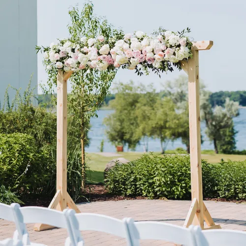 Rectangular Wood Arch