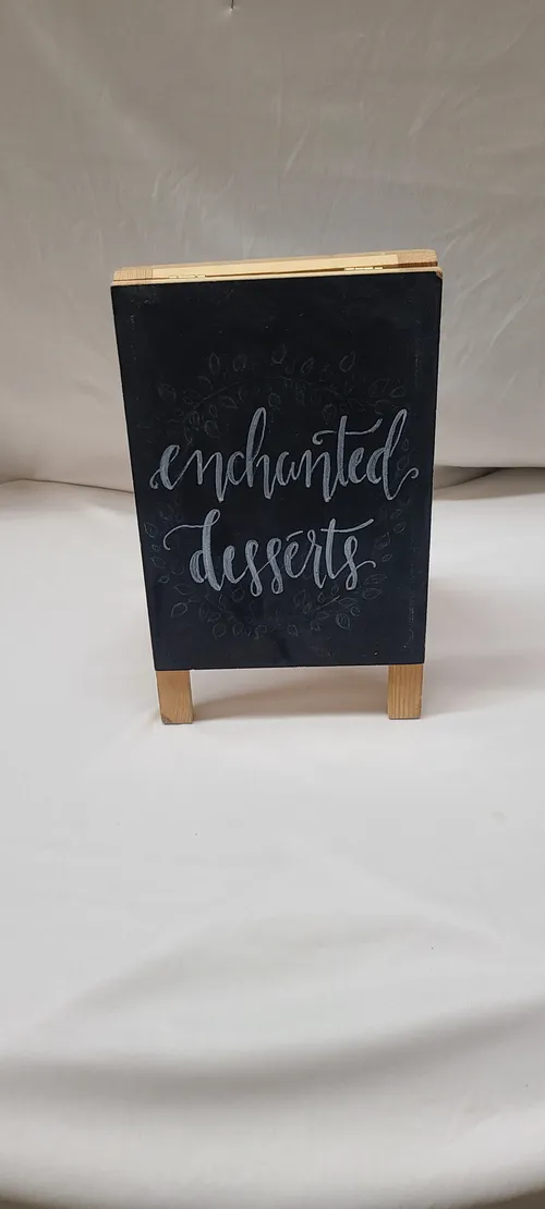 Chalkboard Table Easel
