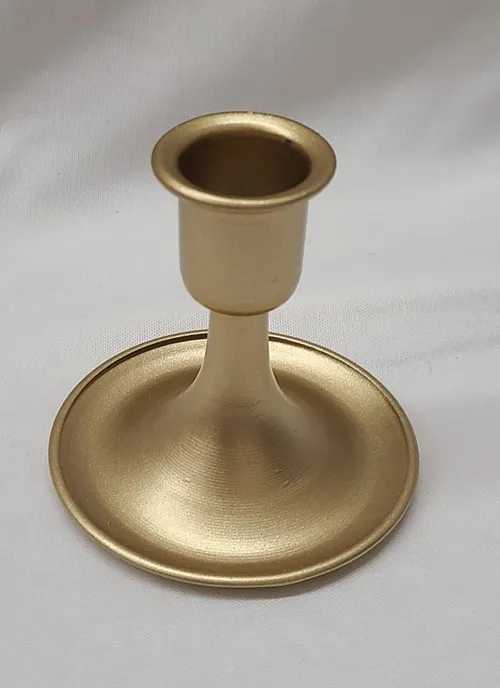 Short Gold Candlesticks