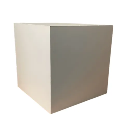 White Cube Side Tables