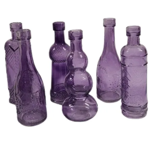 Purple Bud Vases