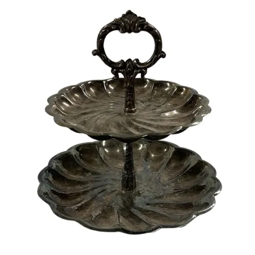 Vintage Silver Dessert Stand