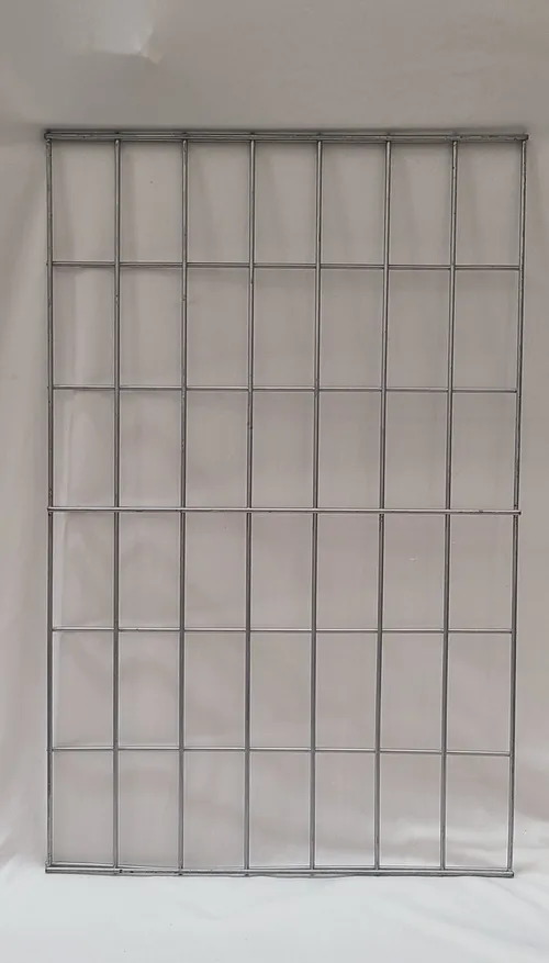 Silver Grid Panel