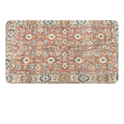 Red Boho Multi Rug