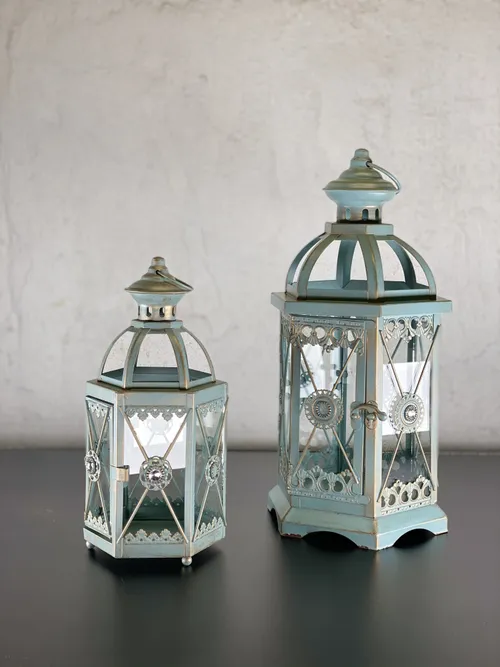 Blue Jewel Lantern