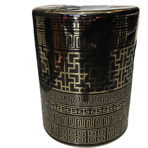 Glazed Ceramic Side Table