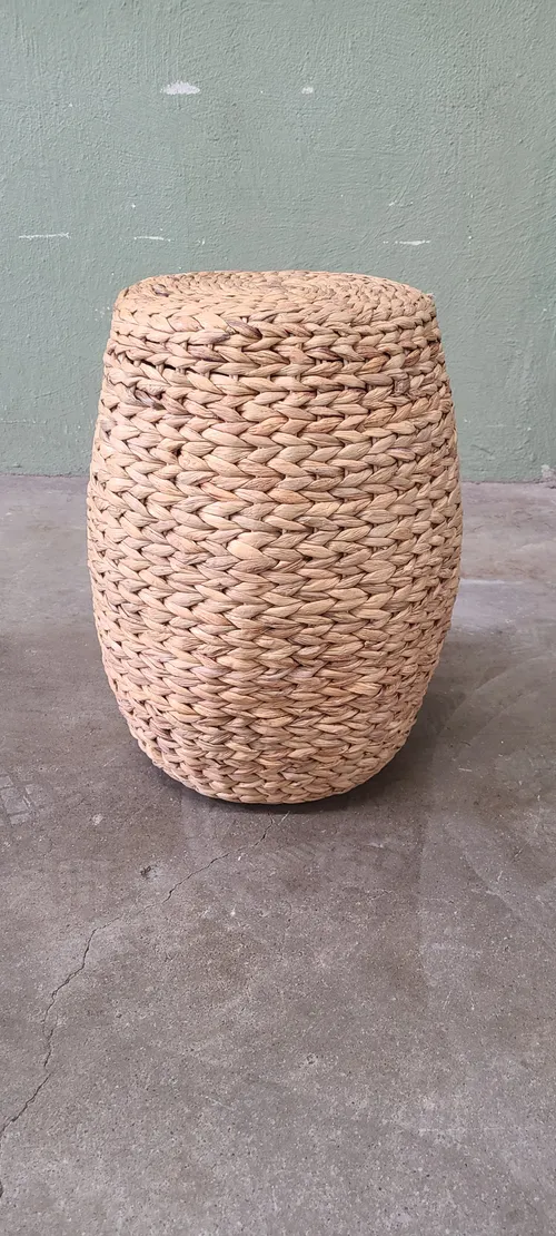 Small Wicker Side Table