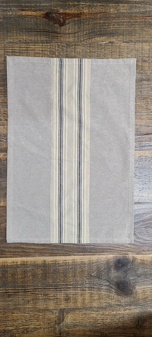 Tan & Black Striped Placemat