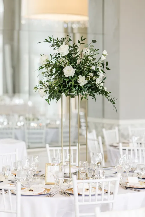 Gold Harlow Floral Stand