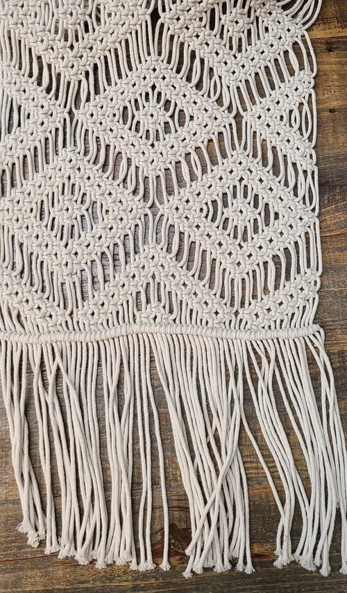 Macrame Table Runner
