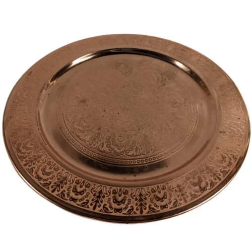 Copper Textured Charger