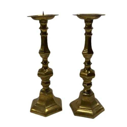 Brass Duo Pillar Holder
