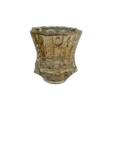 Vintage Gold Tall Votive