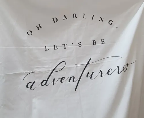 Oh Darling canvas Sign
