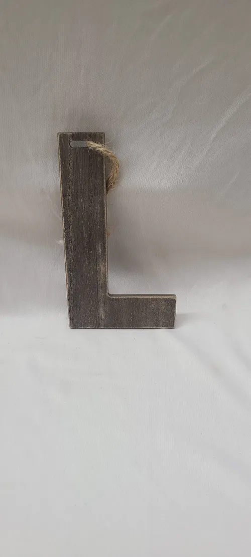 Wood Letter L