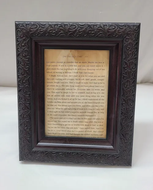 Brown Ornate Frame 7