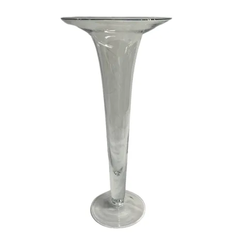 Glass Trumpet Floral Stand